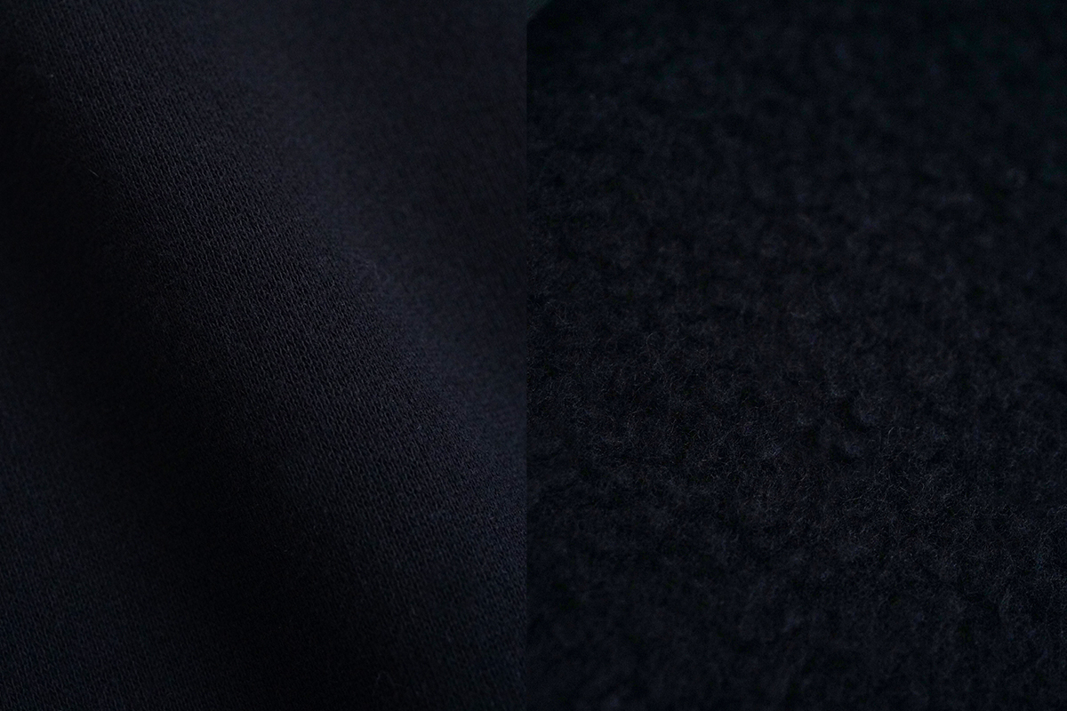 VU ヴウ v vest cottonwool [BLACK] vum-kn01