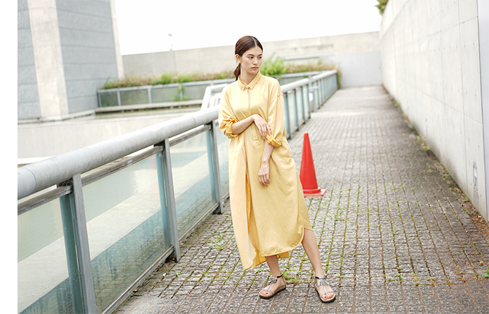 HENRIK VIBSKOV, BEATLE DRESS [B.LION YELLOW]_