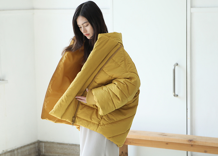 HENRIK VIBSKOV DOWN JACKET[HONEY CORDT]_