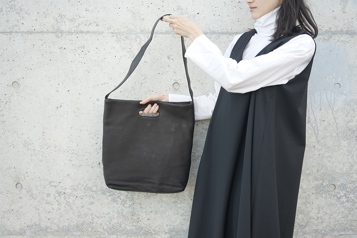 Aeta アエタ DA04 SHOULDER TOTE M[BLACK]-