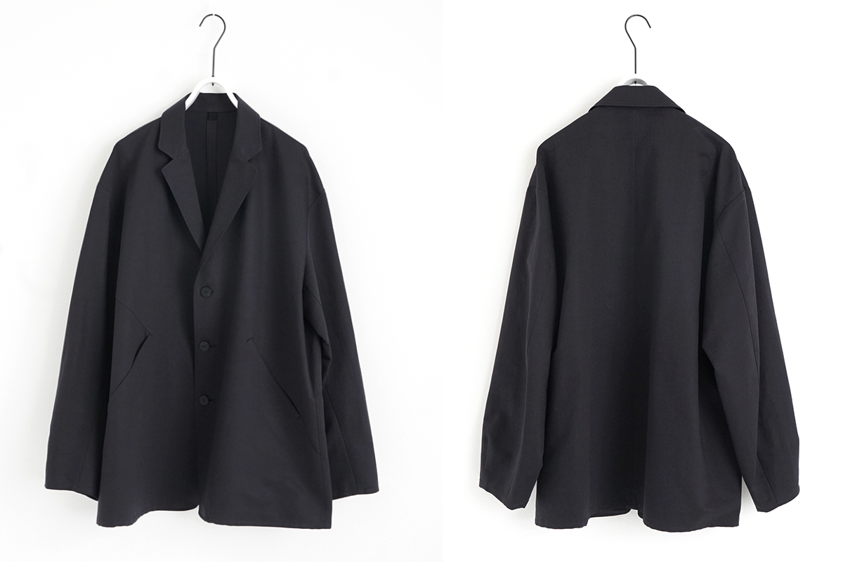 VU / ヴウ 3 button Jacket cotton silk linen [NAVY] vu-jkt-008
