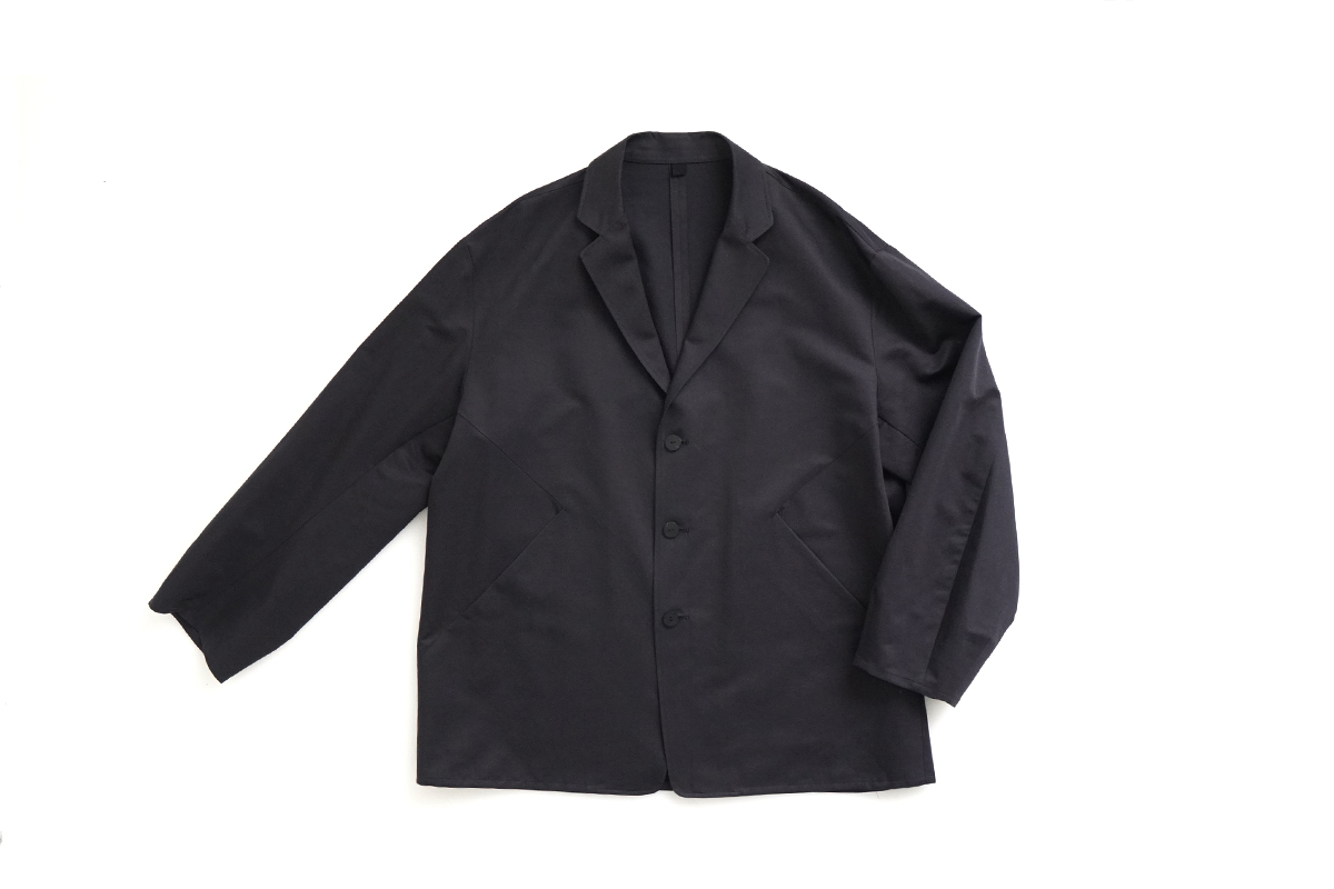 VU / ヴウ 3 button Jacket cotton silk linen [NAVY] vu-jkt-008