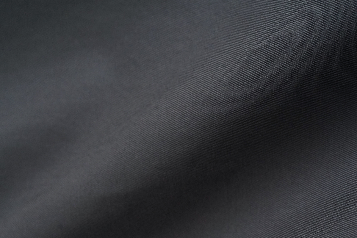 VU / ヴウ tuck wide cropped pants finx cotton [GRAPHITE] vu-pnt-012