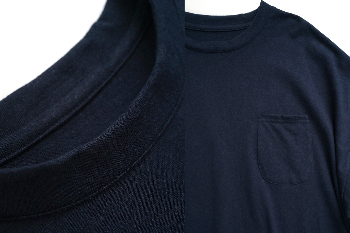 VU / ヴウ basic long t-shirt hemp cotton [CHARCOAL］vu-cut-013