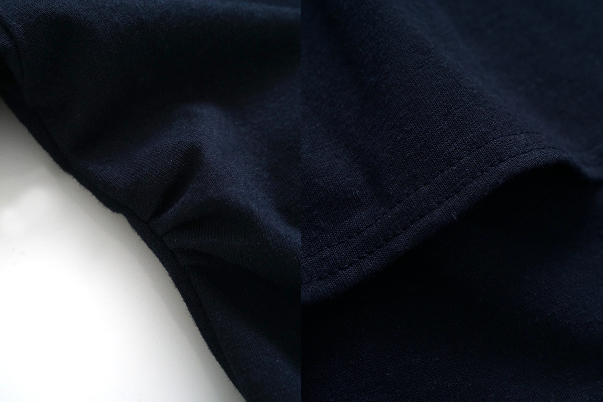 VU / ヴウ basic long t-shirt hemp cotton [CHARCOAL］vu-cut-013