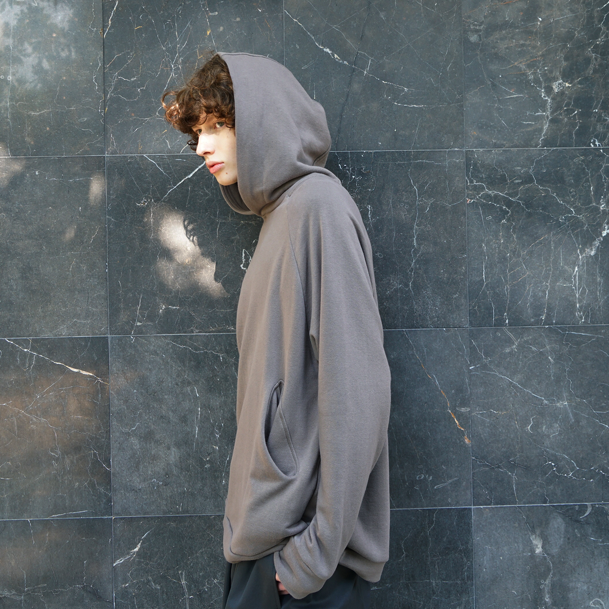 VU / ヴウ ballon  hoody [CHARCOAL]<br> Standard/vu-cut-005