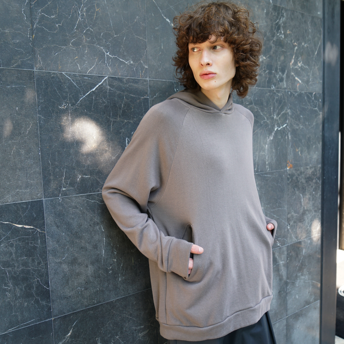 VU / ヴウ ballon  hoody [CHARCOAL]<br> Standard/vu-cut-005