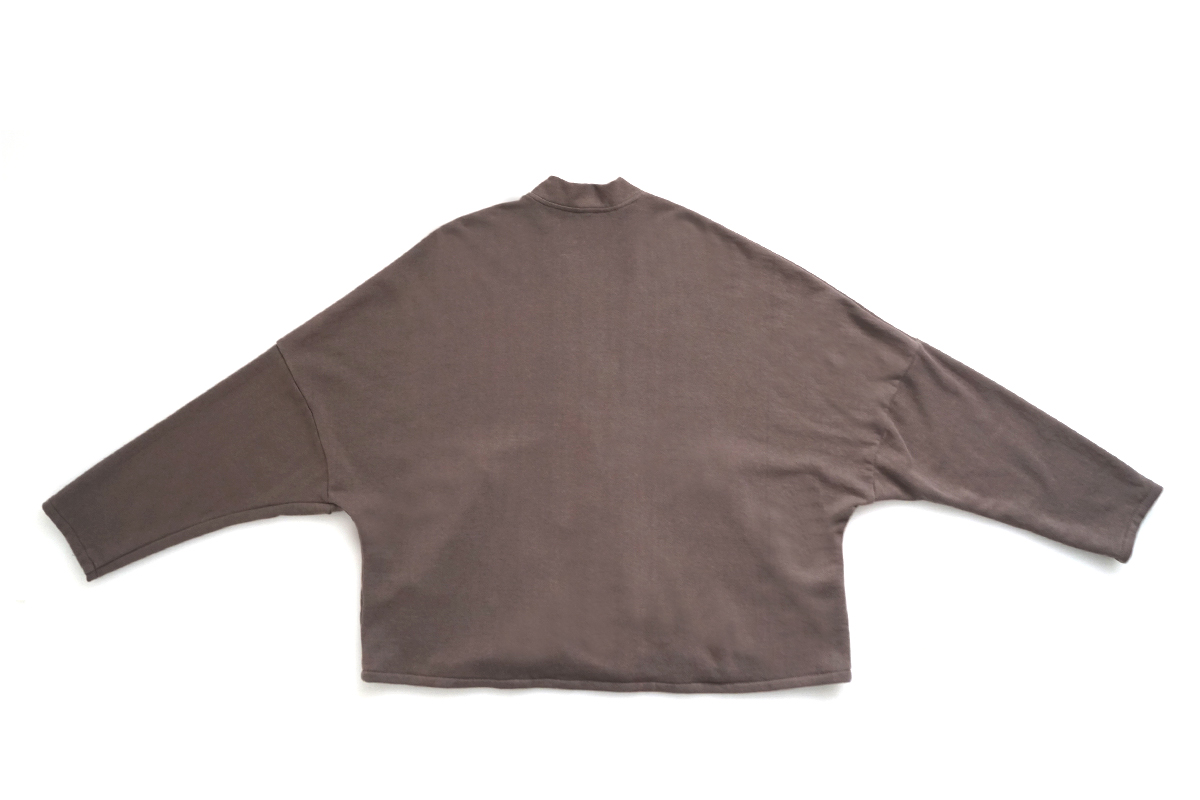 VU / ヴウ sweat cardigan [CHARCOAL]  Standard/vu-cut-006