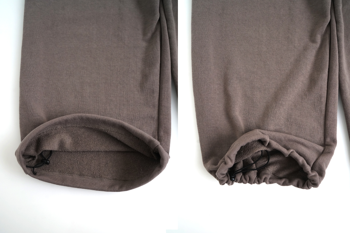 VU / ヴウ sweat wide pants [CHARCOAL] vum-pt-06