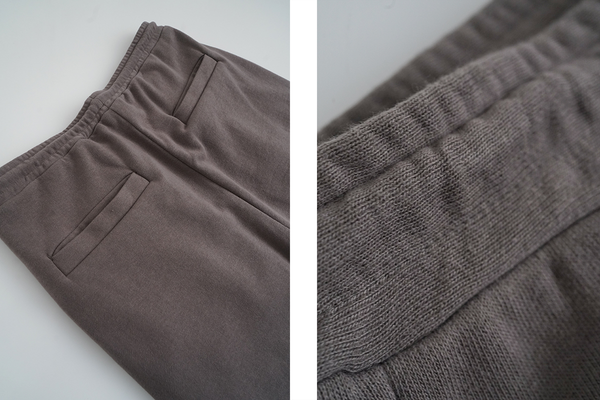 VU / ヴウ sweat wide pants [CHARCOAL] vum-pt-06