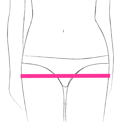 採寸箇所と測り方 Palm Maison Store