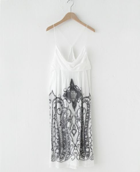 SI-HIRAI プリントキャミワンピース