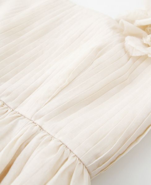 Palm wedding order made. Palm maison×hoshi トッププリーツのエンパイアードレス