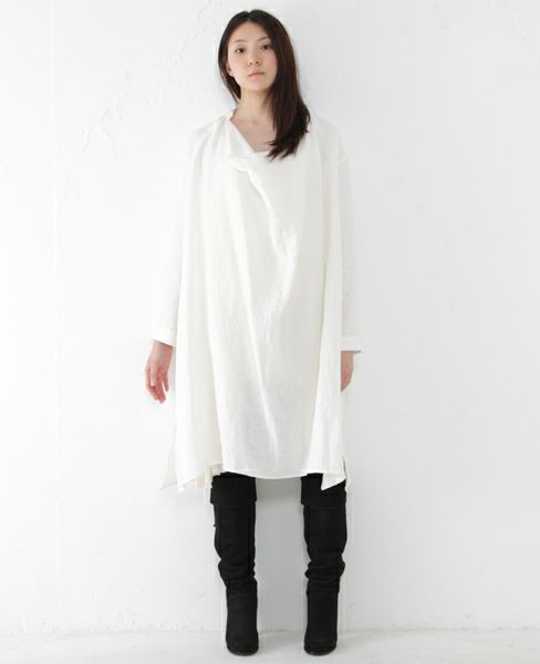 SI-HIRAI.ベルギーリネンワンピース