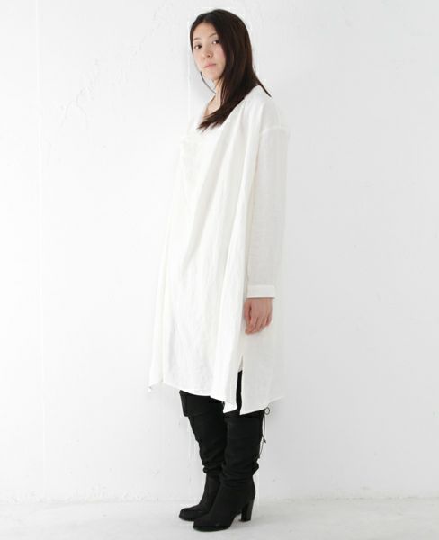 SI-HIRAI.ベルギーリネンワンピース