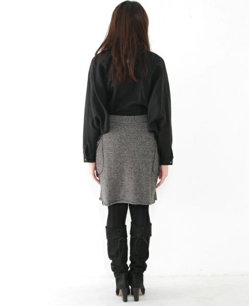 SI-HIRAI.マイルドカシミヤスカート
