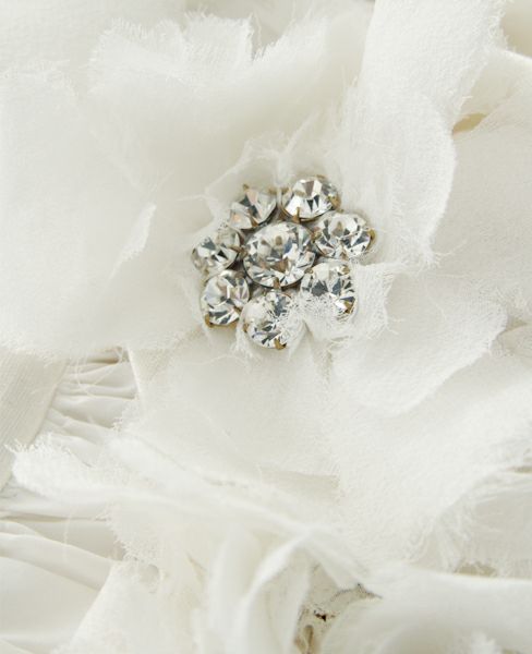 Palm wedding order made. Palm maison×hoshiヘンプシルクのフリル付きチュニックドレス