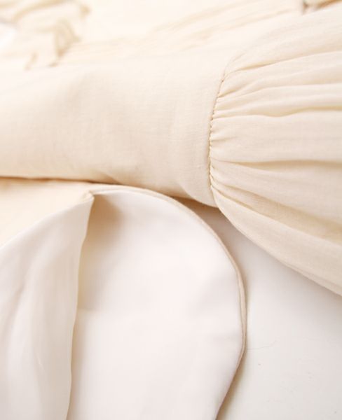 Palm wedding order made.HOSHI オーガニックコットンのフレアードレス