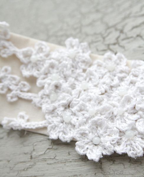 Palm wedding.HOSHI ニットレースのベルト