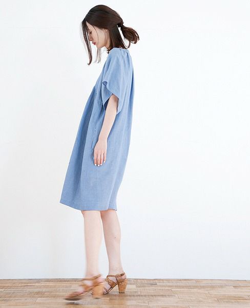 SI-HIRAI.Vネックワンピース