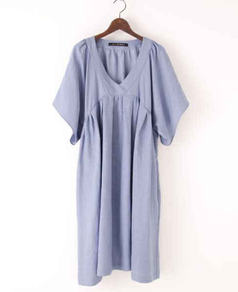 SI-HIRAI.Vネックワンピース