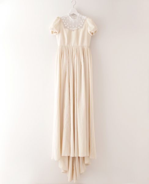 Palm wedding order made.HOSHI クロッシェレースのドレス