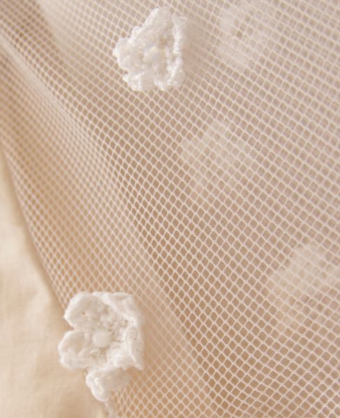 Palm wedding order made.HOSHI クロッシェレースのドレス