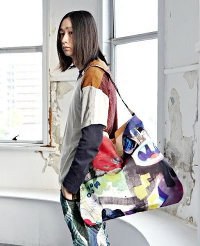 macromauro<br>マクロマウロ<br>picture toto A2_<br>トートニューピクチャー トートバッグ