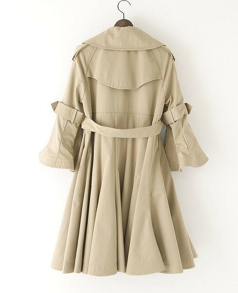 SWANLAKE×Palm maison 限定・チューリップトレンチ[beige]