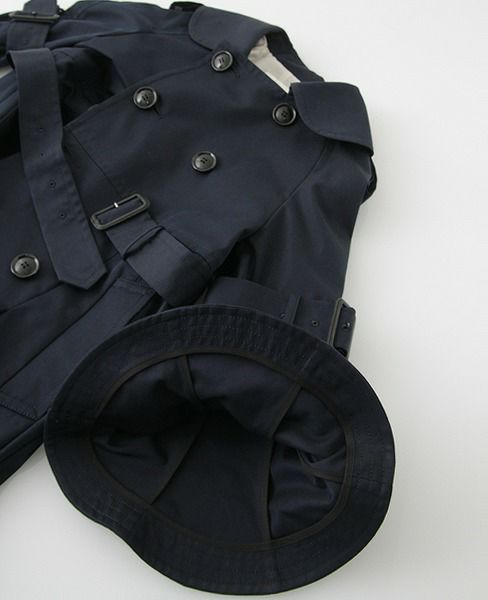 SWANLAKE×Palm maison.限定・チューリップトレンチ[navy・zh]