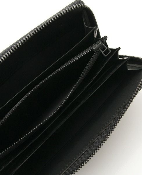 macromauro マクロマウロ.kuroko wallet jumbo[black]