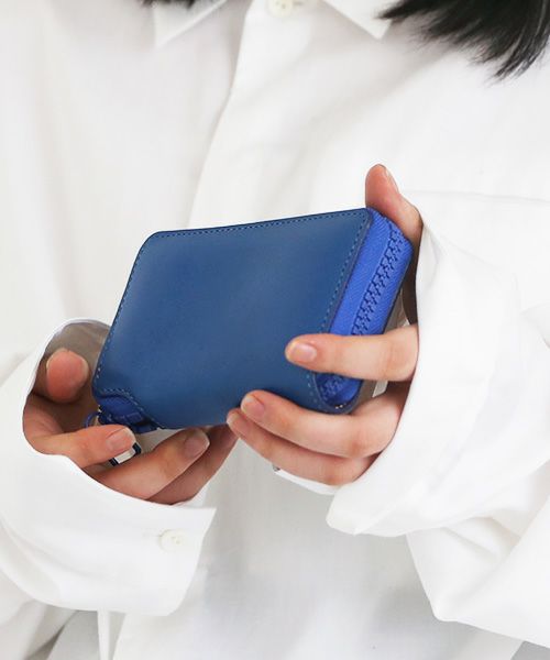 macromauro マクロマウロ Kip Wallet R [blue]