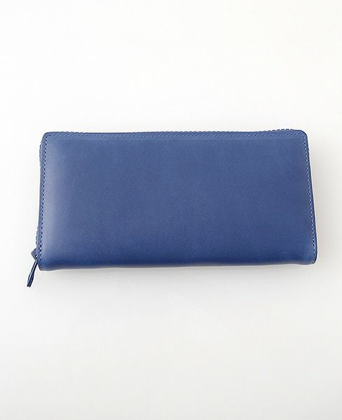 macromauro マクロマウロ.Kip Wallet Jumbo[Yellow/blue.]