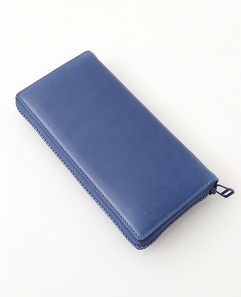 macromauro マクロマウロ.Kip Wallet Jumbo[Yellow/blue.]