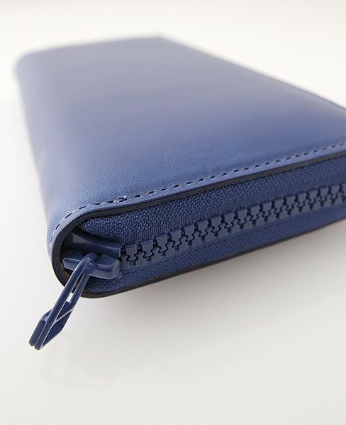 macromauro マクロマウロ.Kip Wallet Jumbo[Yellow/blue.]