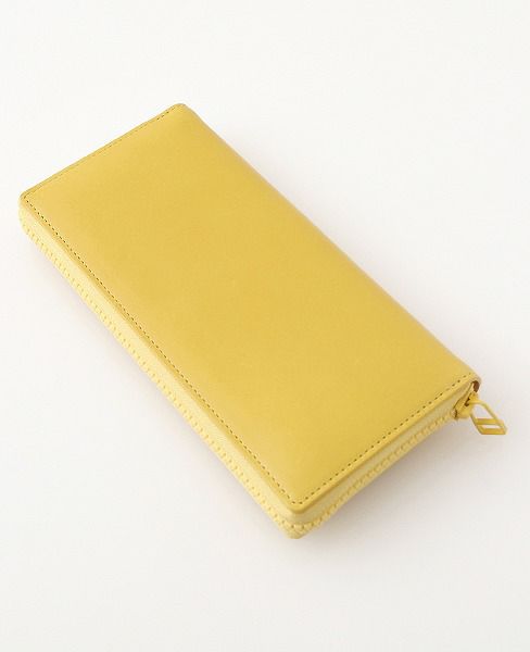 macromauro マクロマウロ.Kip Wallet Jumbo[Yellow/blue.]