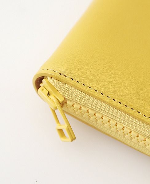 macromauro マクロマウロ.Kip Wallet Jumbo[Yellow/blue.]