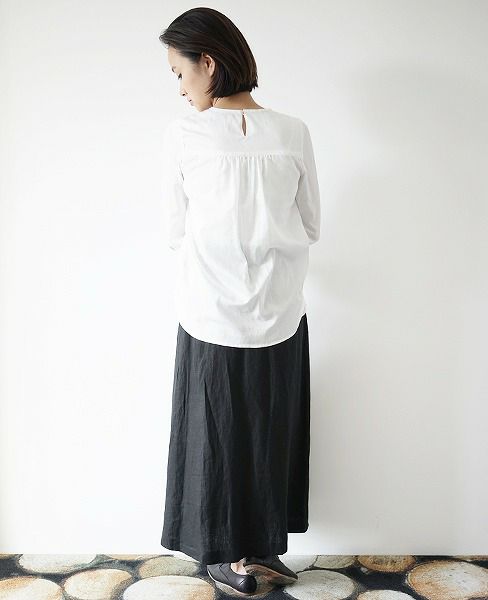 SI-HIRAI.コットンレースブラウス(CHW-3123)