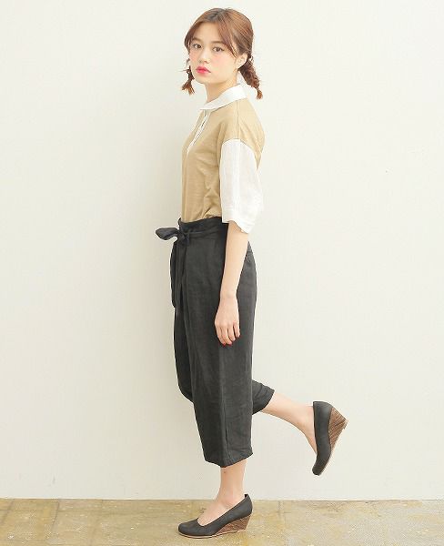 JUN OKAMOTO.[TOP-33128]空と砂浜でできたブラウス