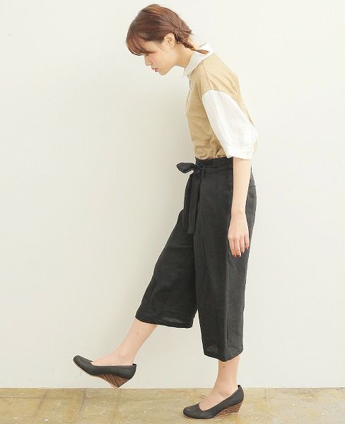 JUN OKAMOTO.[TOP-33128]空と砂浜でできたブラウス