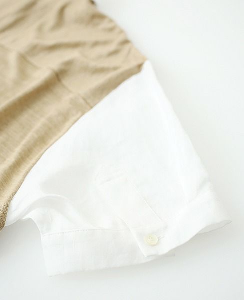 JUN OKAMOTO.[TOP-33128]空と砂浜でできたブラウス