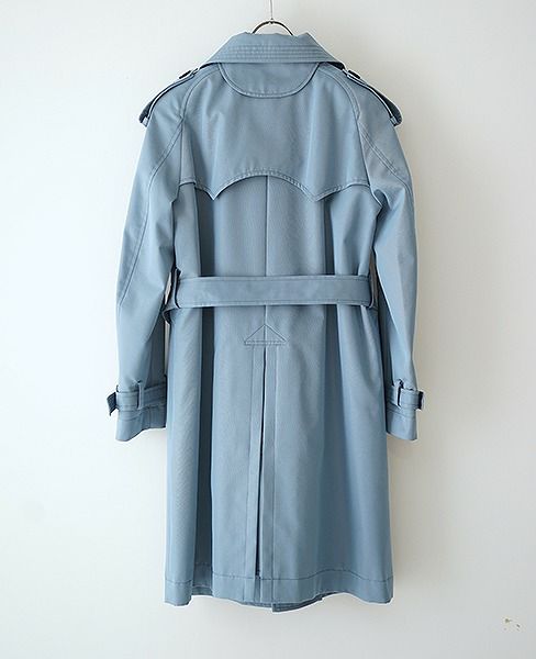 SWANLAKE.シングルトレンチコート[sax]