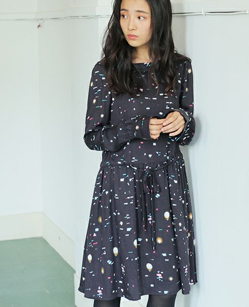 JUN OKAMOTO.[RO-33153]無数のライトで出来た星空のようなワンピース