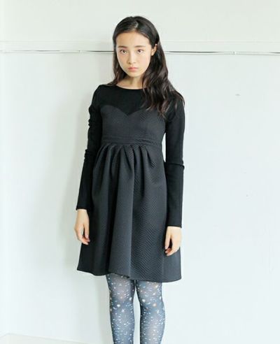 JUN OKAMOTO.[RO-33156]エイランタイの草原みたいなワンピース