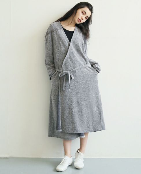 hatra ハトラ GOWNCOAT [PURPLE]_