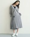 hatra ハトラ.GOWNCOAT  [PURPLE]_