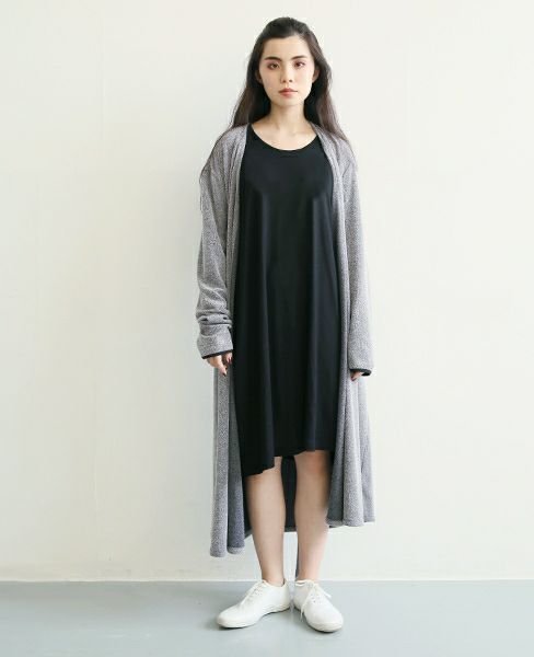 hatra ハトラ.GOWNCOAT  [PURPLE]_