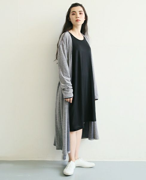 hatra ハトラ GOWNCOAT [PURPLE]_