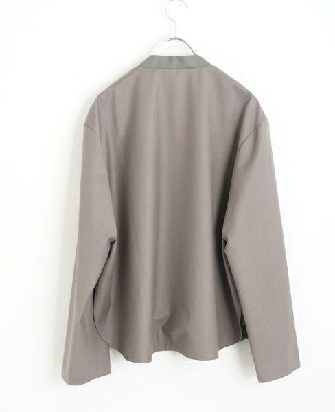 Edwina Hoerl .ノーカラージャケット[C.mocha]_