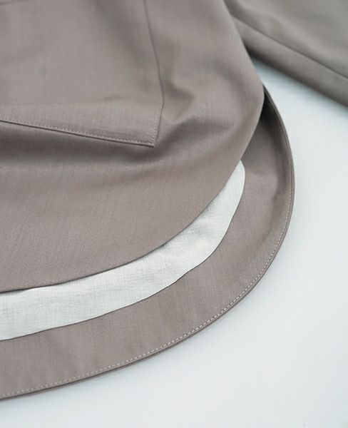 Edwina Hoerl .ノーカラージャケット[C.mocha]_